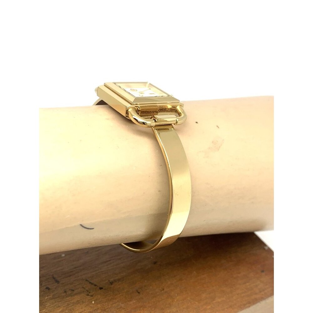 Tory Burch Women's Watch TBW7257 Petite Cream Dial Quartz Bangle Gold Steel - Picture 13 of 15